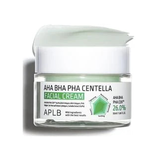 APLB – AHA BHA PHA Centella Facial Cream, 55ml