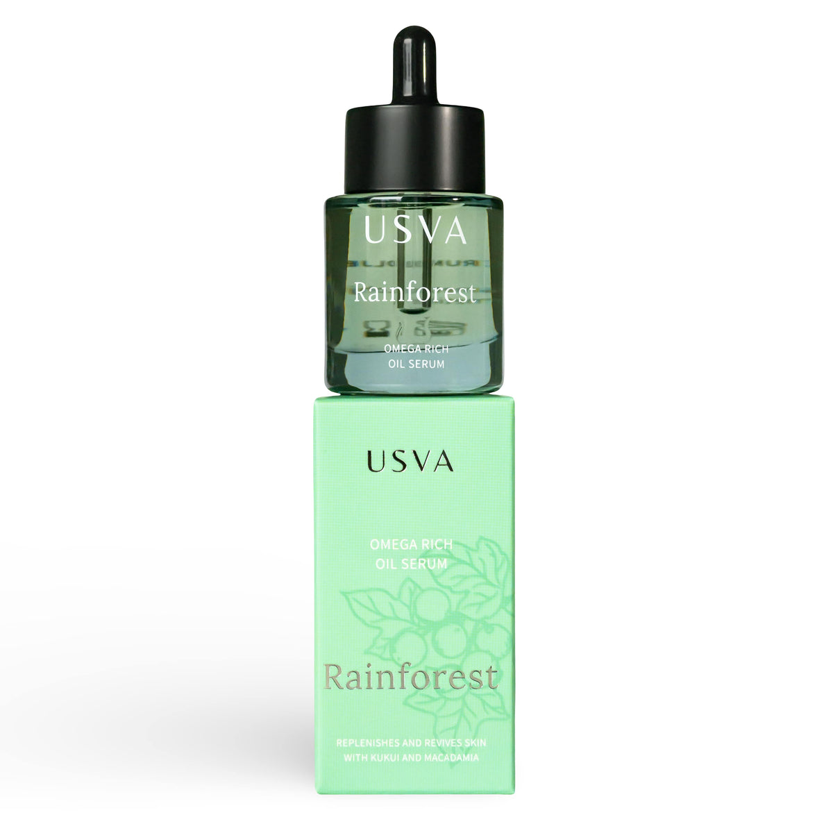 Rainforest Omega Rich Oil Serum – obrazni oljni serum, 30 ml, Usva