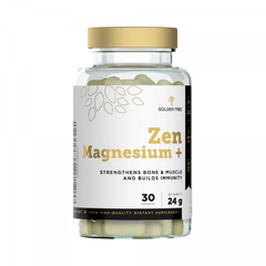 Golden Tree Zen Magnesium +, prehransko dopolnilo, 30 kapsul