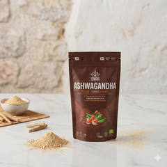 Ashwagandha Powder, ašvaganda v prahu, 150 g, Iswari