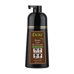 Naravni šampon za barvanje las v rjavi odtenek, 400 ml, DEXE
