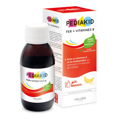 Železo + vitamini B, tekoči dodatek za otroke, 125 ml, Pediakid