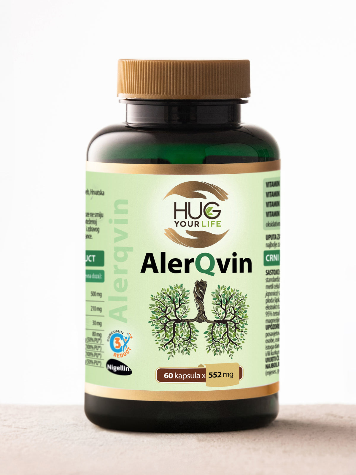 AlerQvin, alergije, 60 kapsul, Hug Your life