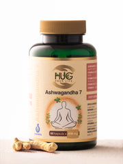 Ashwagandha 7, ašvaganda, 60 kapsul, Hug your life