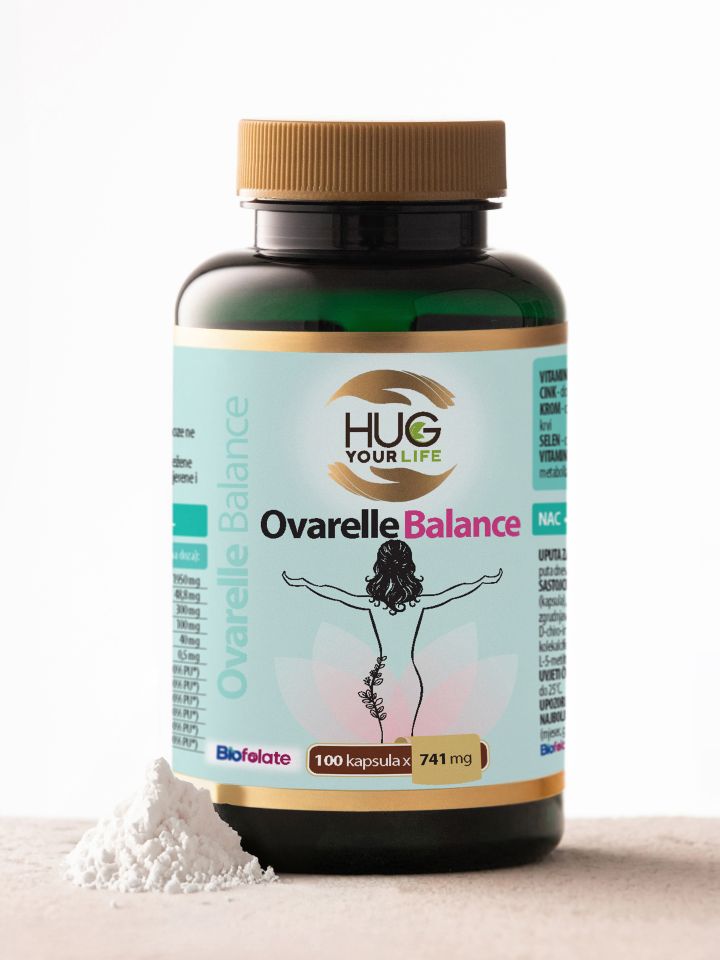Ovarelle Balance, PCOS, 100 kapsul, Hug your life