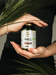 Super C Antioksidant – naravni vitamin C iz štirih vrst sadja, 60 kapsul, Hug Your Life