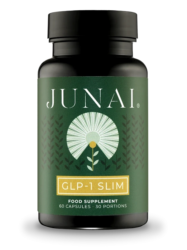 JUNAI GLP-1 Slim – podpora presnovi in uravnoteženemu življenjskemu slogu, 60 kapsul