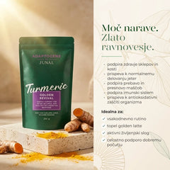Eko Kurkuma Golden Revival – 100 % organski prah kurkume, 250 g