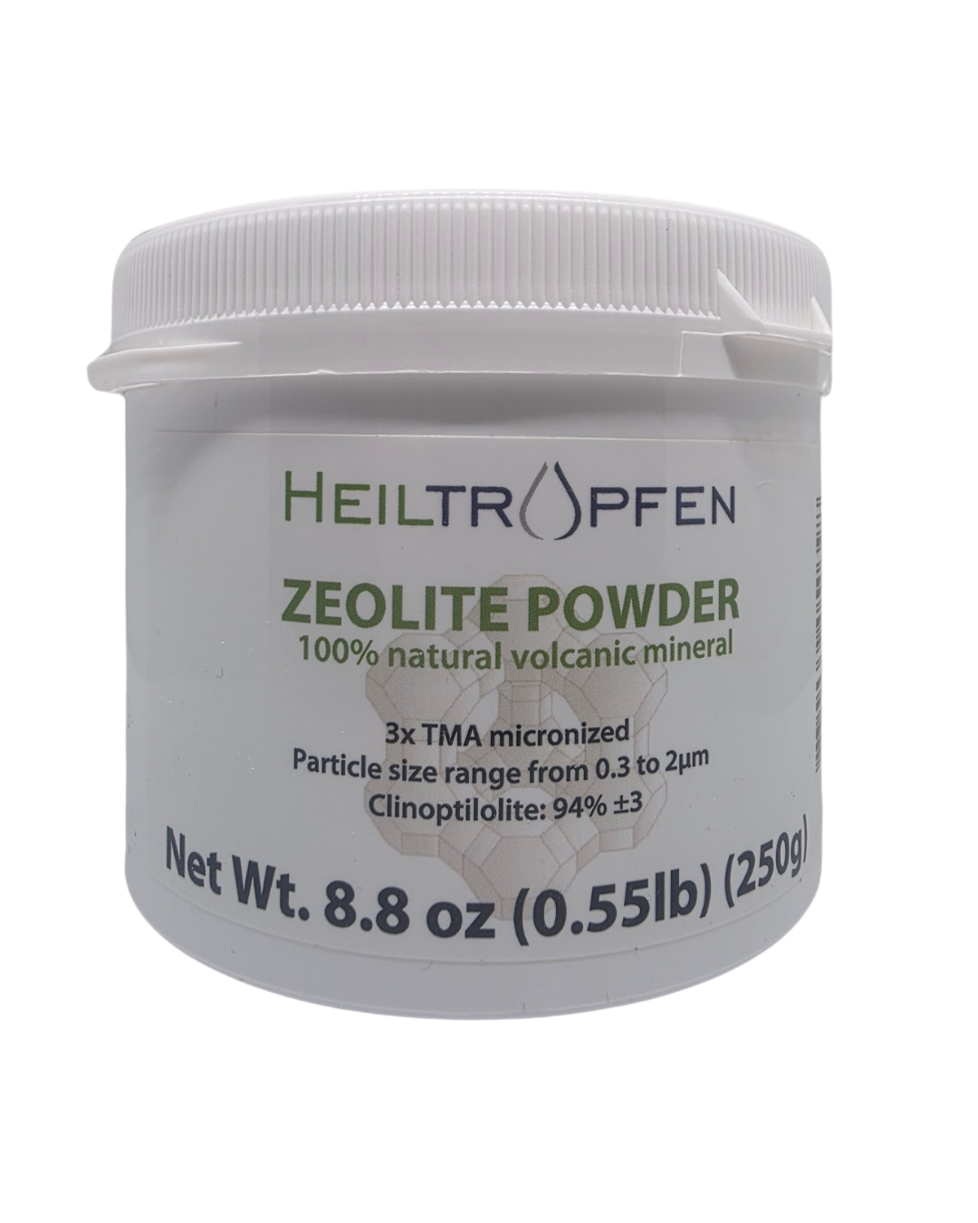 Zeolit clinoptilolit 3xTMA, 250 g - Heiltropfen